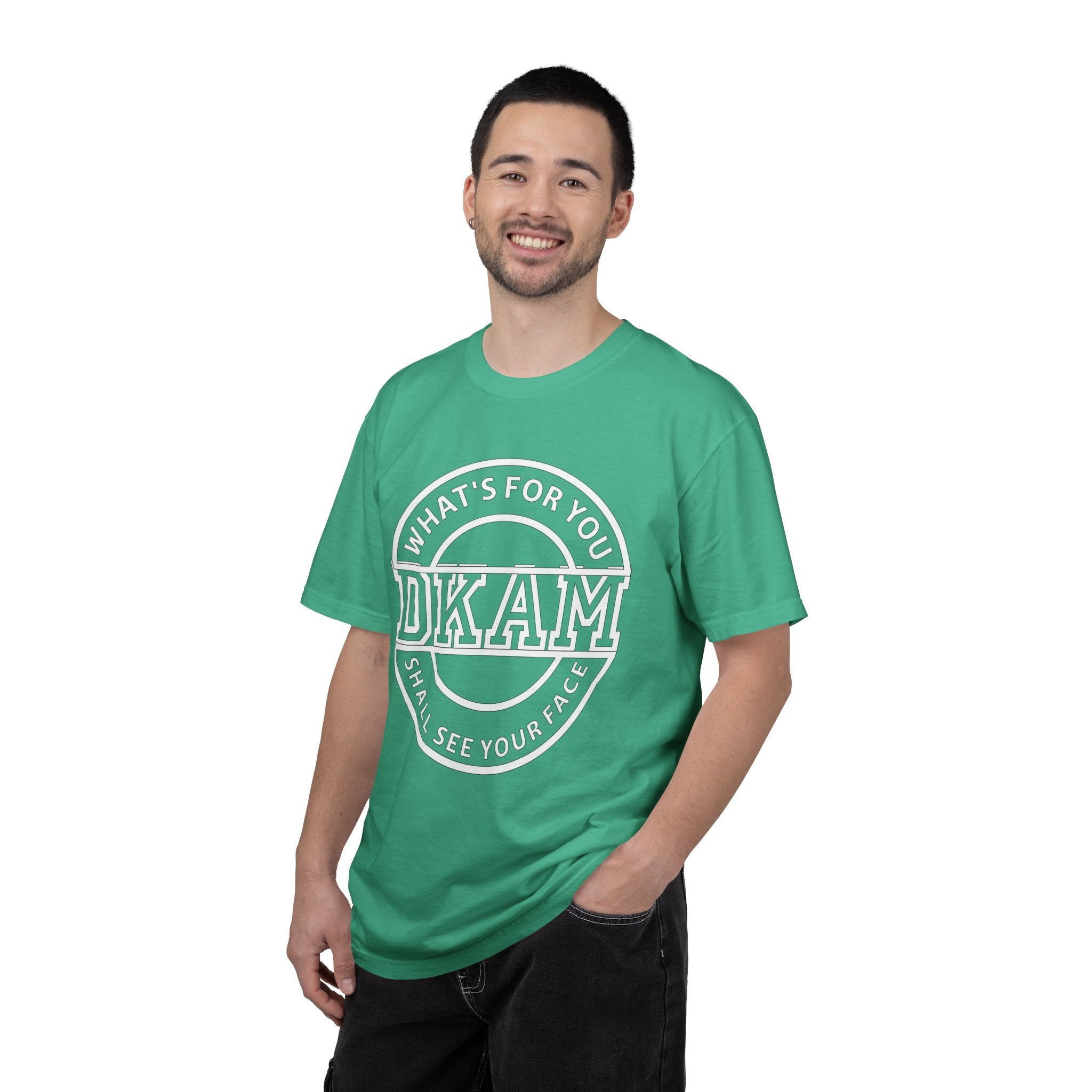 DKAM 'What's For You' Graphic T-Shirt — Minimal Circle Logo Tee