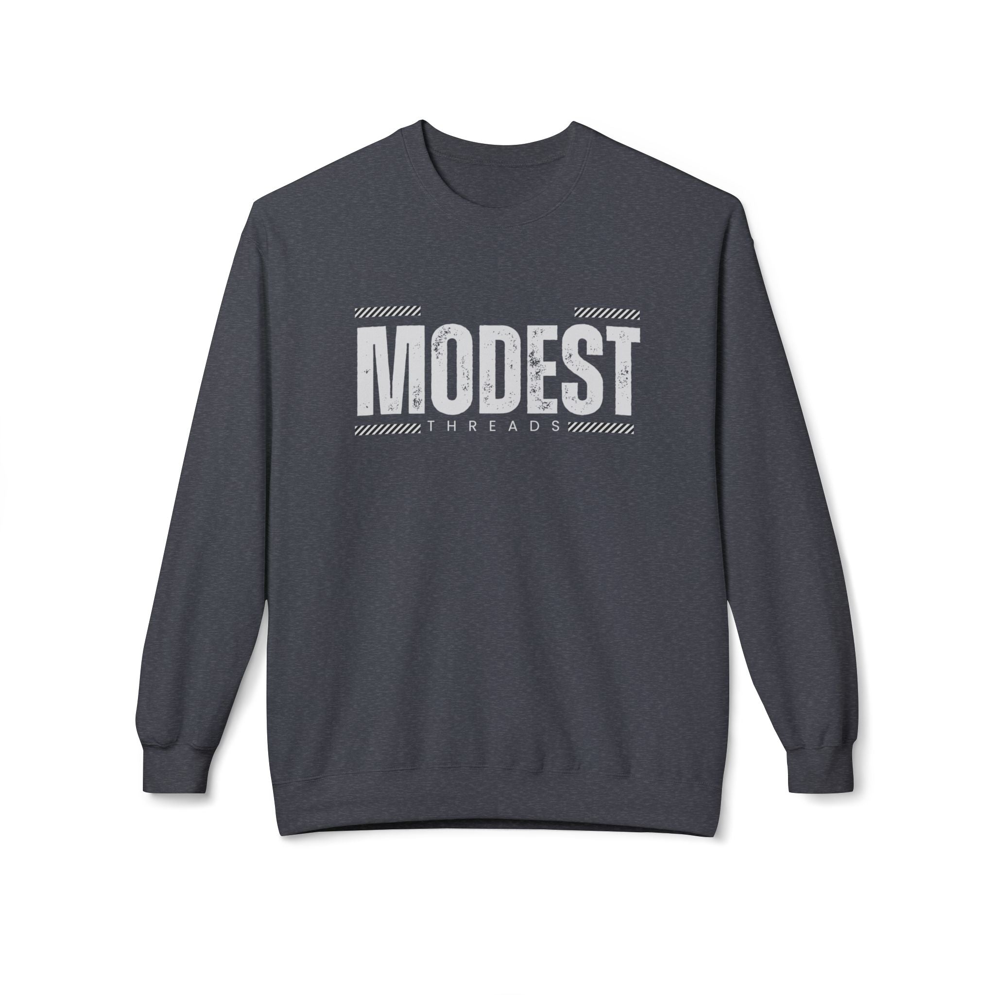 Modest Threads Unisex Fleece Crewneck Sweatshirt | Comfy Casual Wear, Gifts for Him or Her, Fall Fashion, Everyday Essentials, Cozy Layering