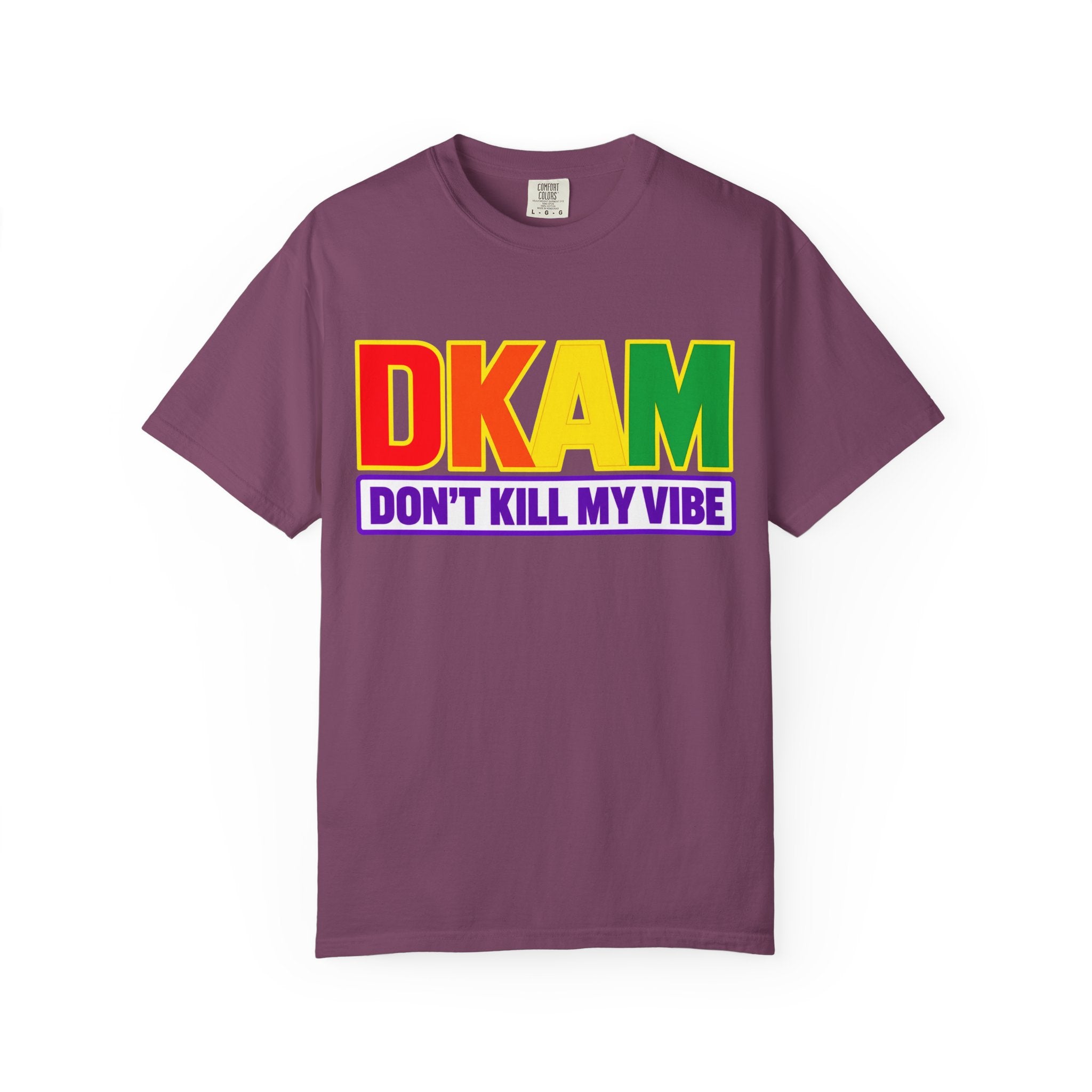 T-Shirt — DKAM "Don't Kill My Vibe" Rainbow Pride Graphic Tee