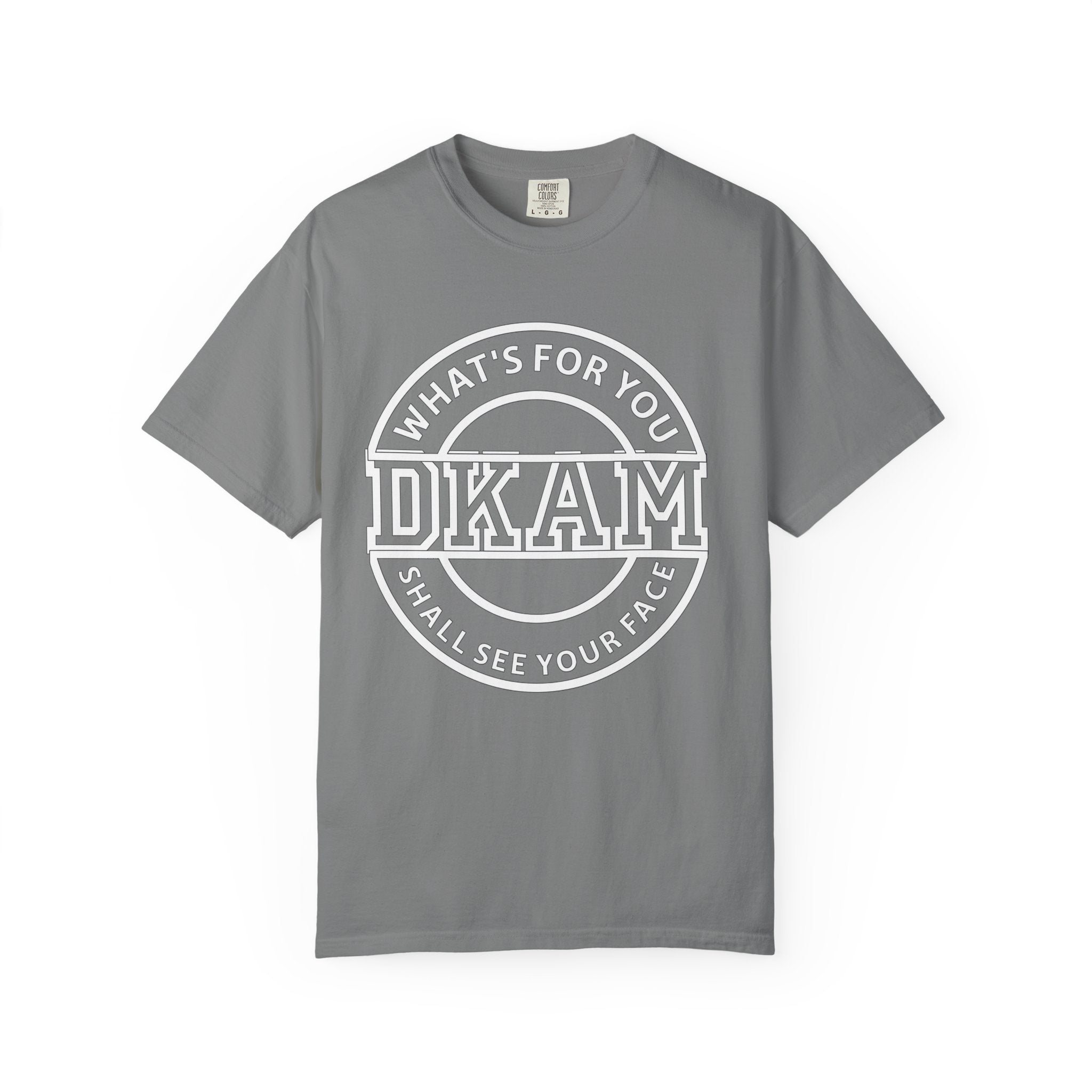 DKAM 'What's For You' Graphic T-Shirt — Minimal Circle Logo Tee