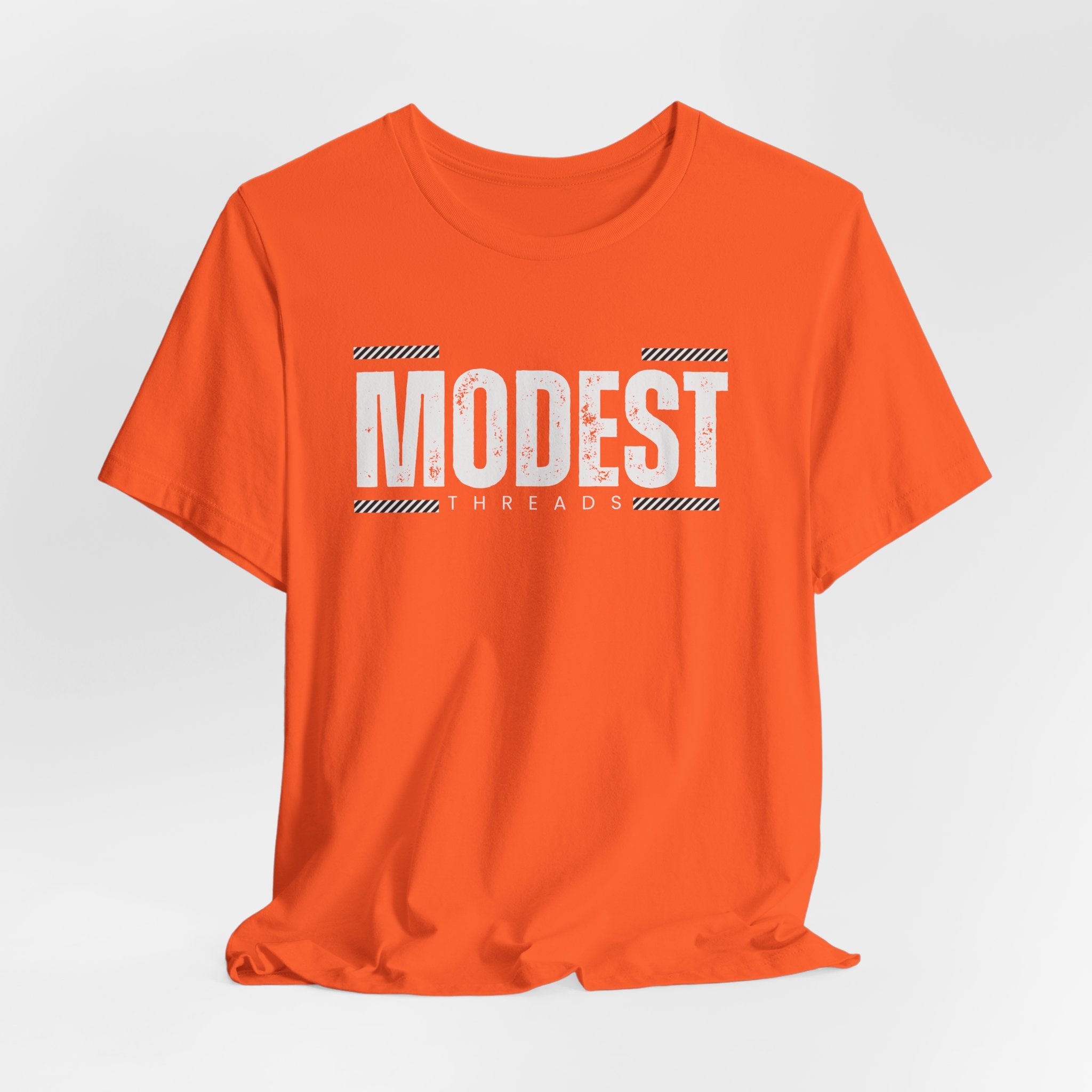 Modest Unisex Jersey Tee - Casual Style, Gift for Friends, Minimalist Fashion, Everyday Wear, Modesty Celebration