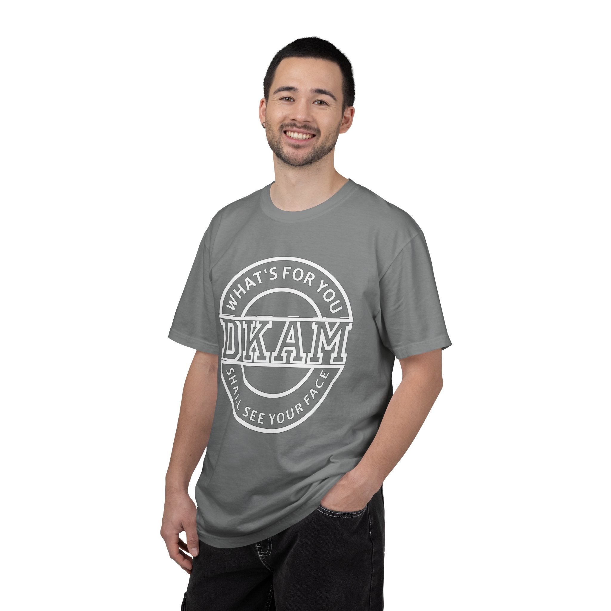 DKAM 'What's For You' Graphic T-Shirt — Minimal Circle Logo Tee