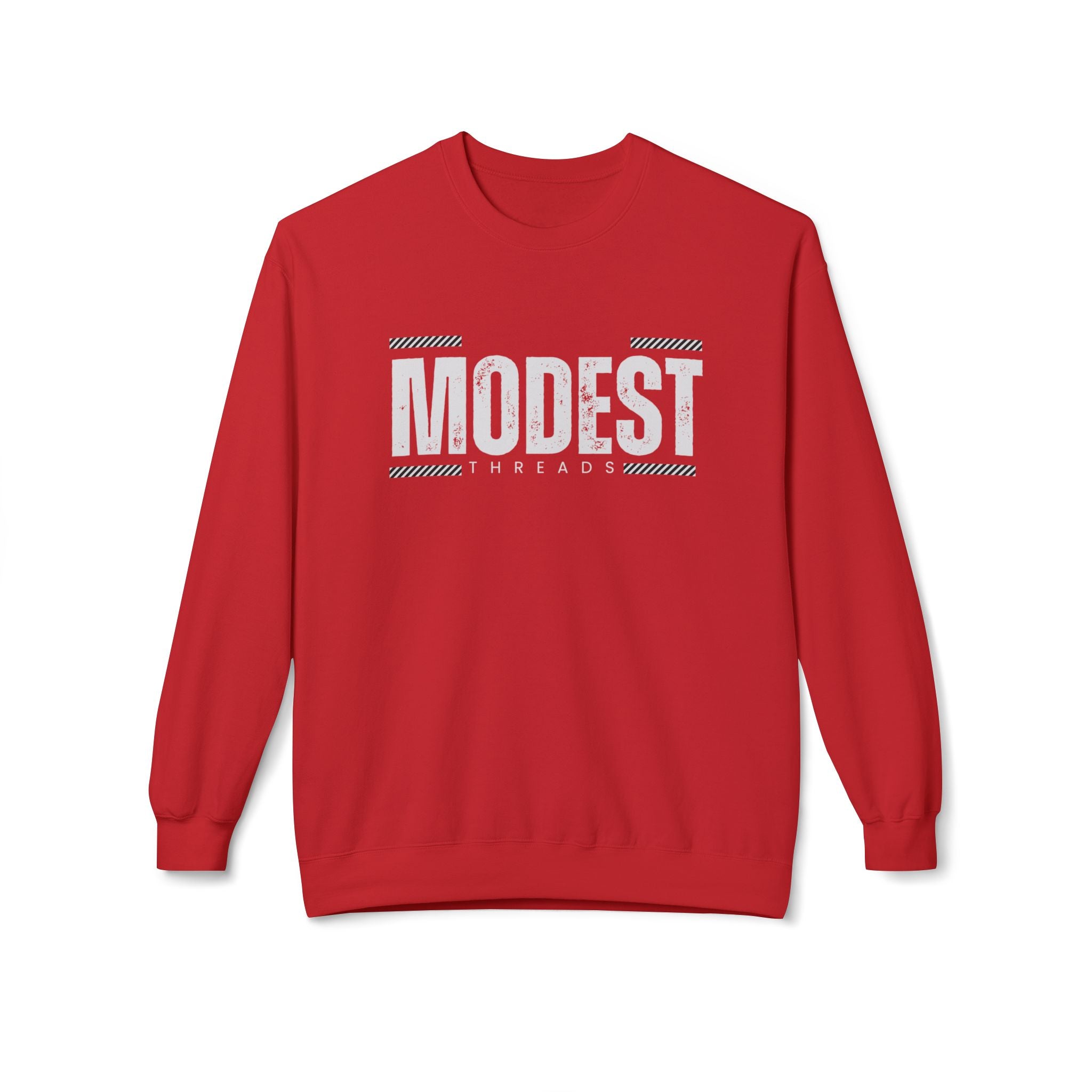 Modest Threads Unisex Fleece Crewneck Sweatshirt | Comfy Casual Wear, Gifts for Him or Her, Fall Fashion, Everyday Essentials, Cozy Layering