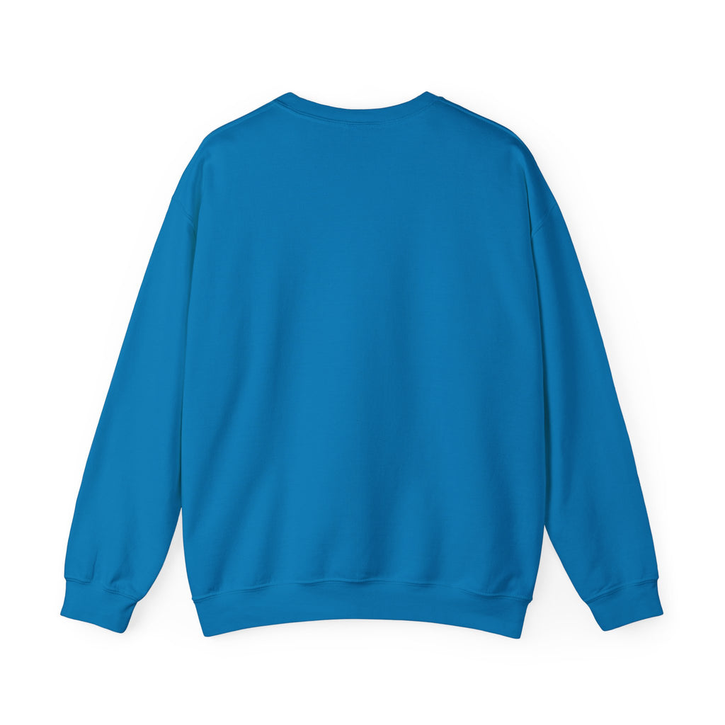 DKAM Logo Crewneck Sweatshirt — "What's For You Shall See Your Face" Graphic