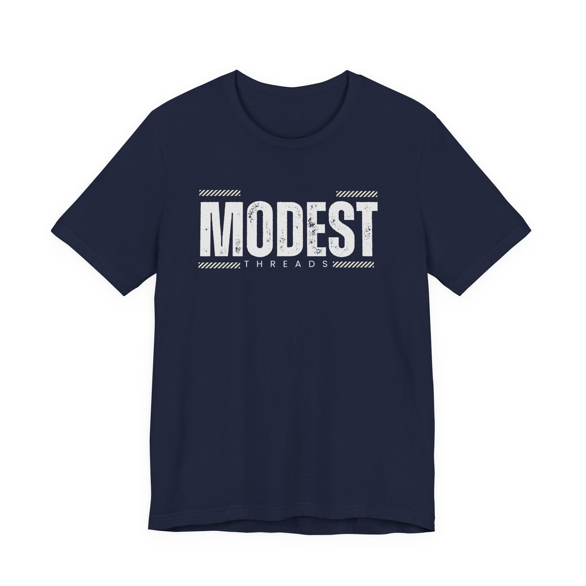 Modest Unisex Jersey Tee - Casual Style, Gift for Friends, Minimalist Fashion, Everyday Wear, Modesty Celebration