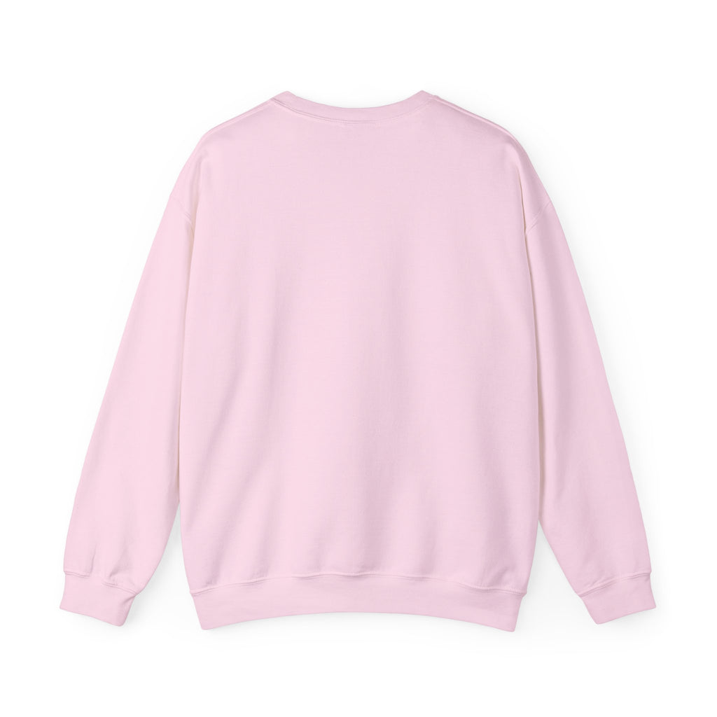 DKAM Logo Crewneck Sweatshirt — "What's For You Shall See Your Face" Graphic