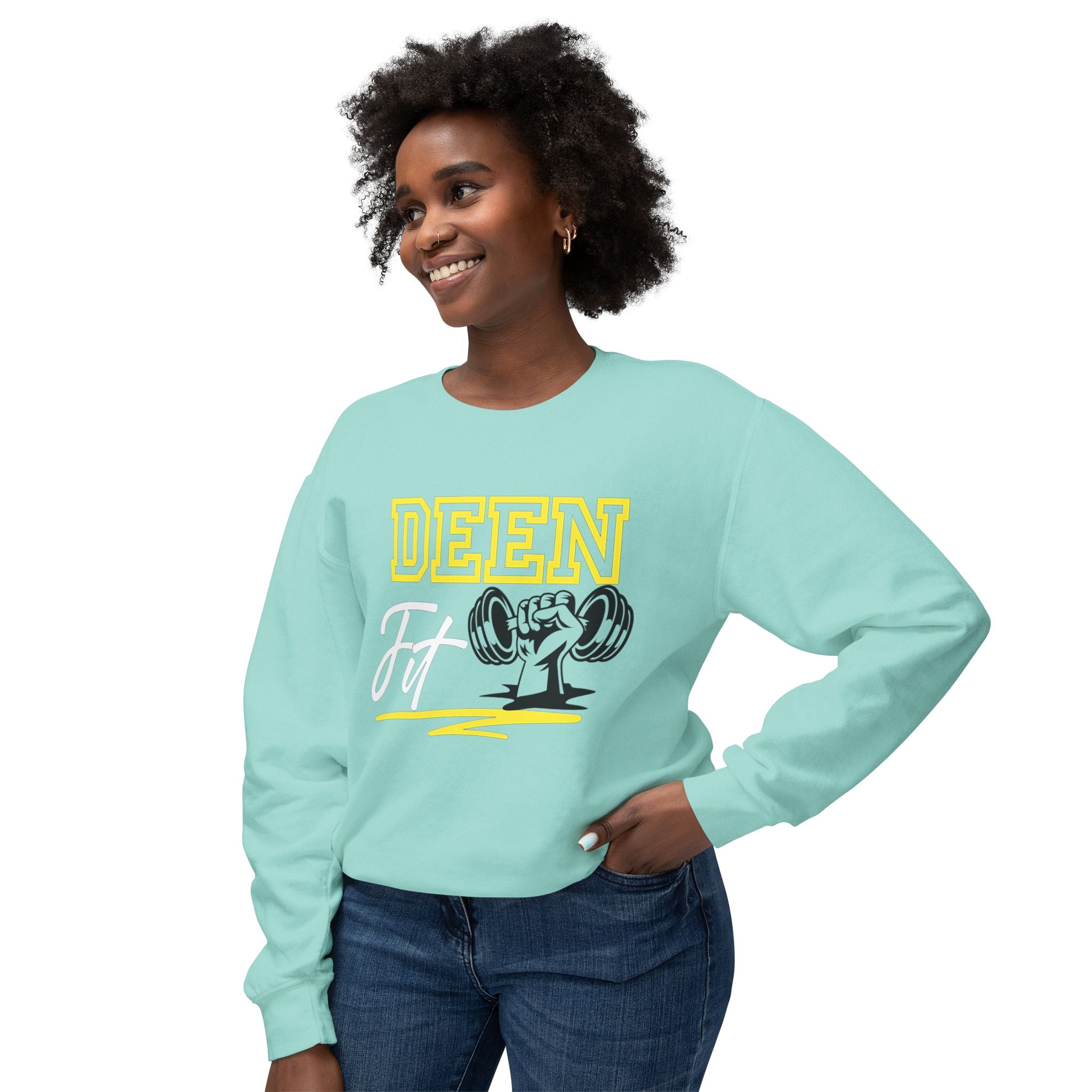 Fitness Motivational Sweatshirt, Unisex Crewneck, Workout Gear, Gym Apparel, Inspiring Fitness Gift, Athleisure Wear