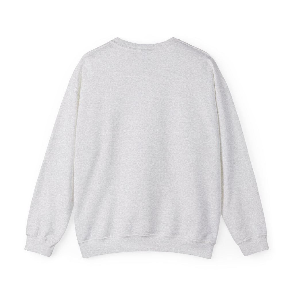 DKAM Logo Crewneck Sweatshirt — "What's For You Shall See Your Face" Graphic