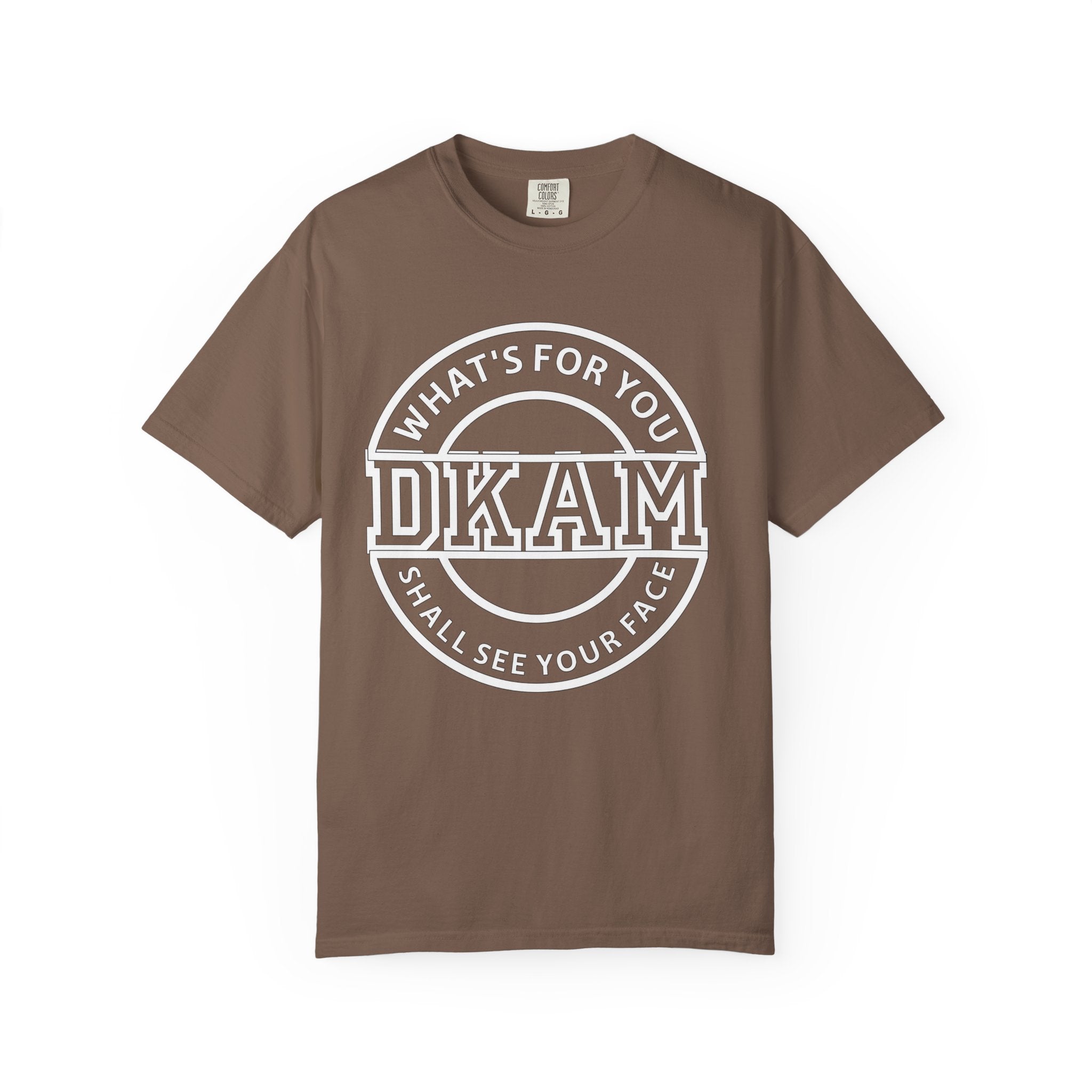 DKAM 'What's For You' Graphic T-Shirt — Minimal Circle Logo Tee