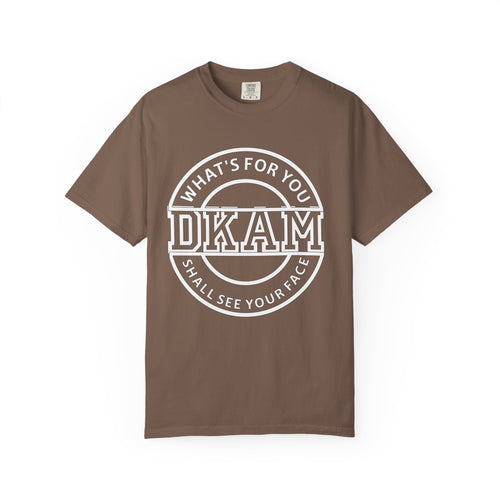 DKAM 'What's For You' Graphic T-Shirt — Minimal Circle Logo Tee