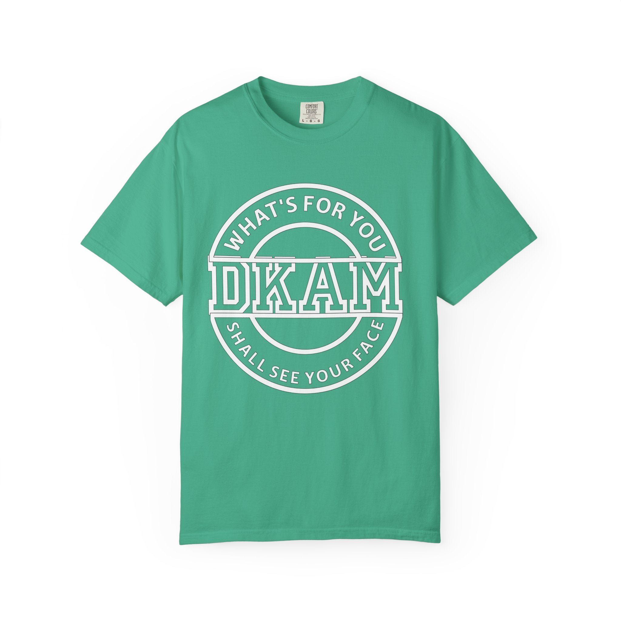DKAM 'What's For You' Graphic T-Shirt — Minimal Circle Logo Tee