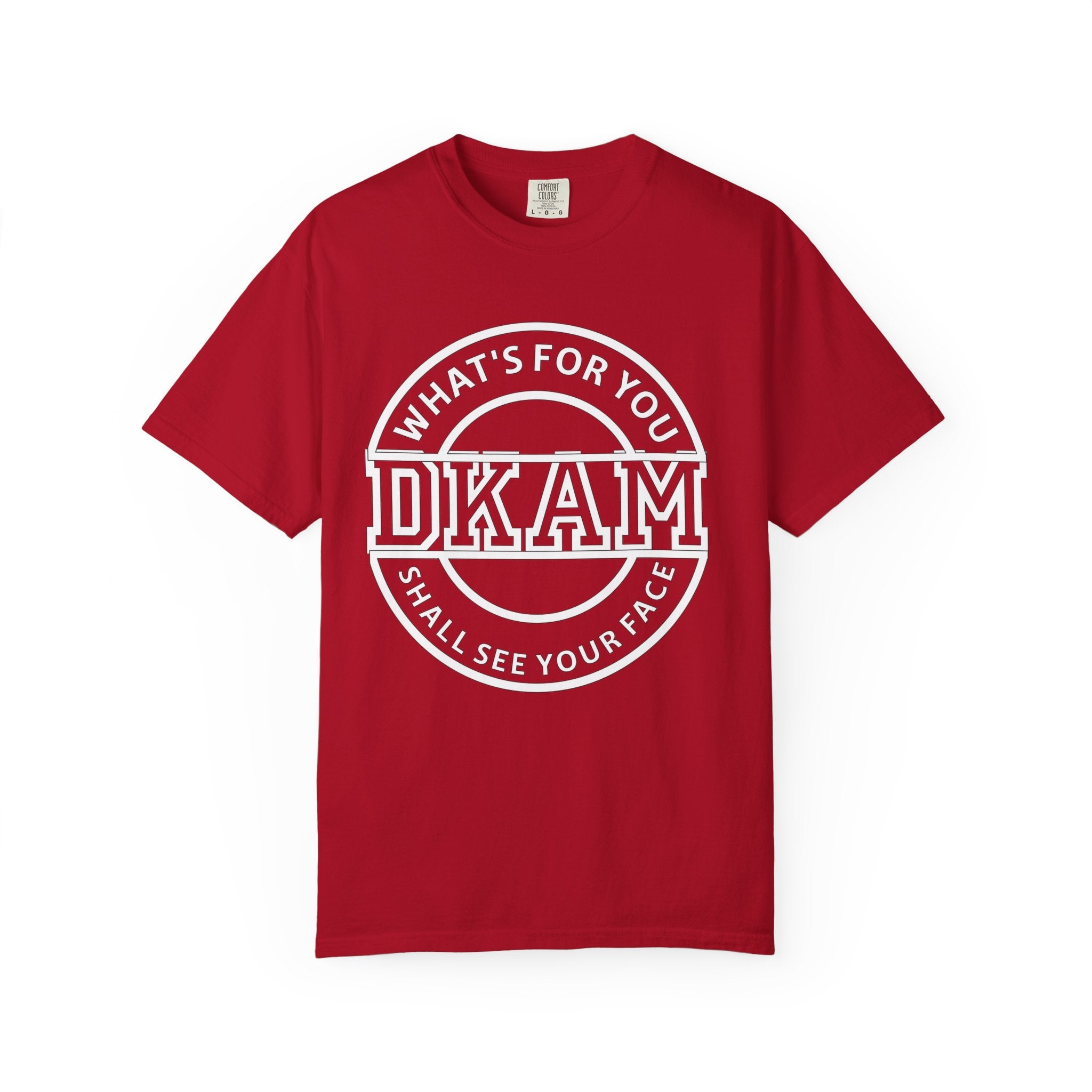DKAM 'What's For You' Graphic T-Shirt — Minimal Circle Logo Tee