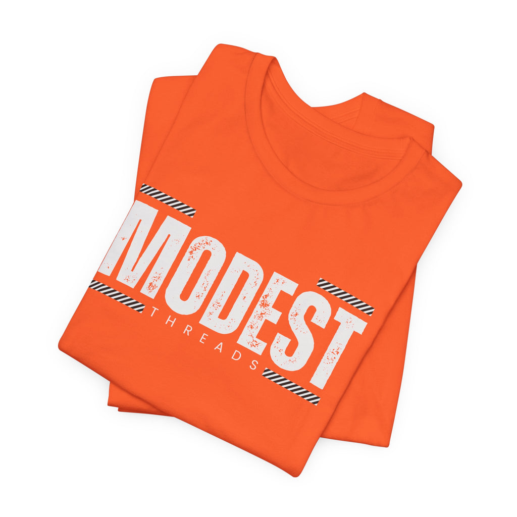 Modest Unisex Jersey Tee - Casual Style, Gift for Friends, Minimalist Fashion, Everyday Wear, Modesty Celebration