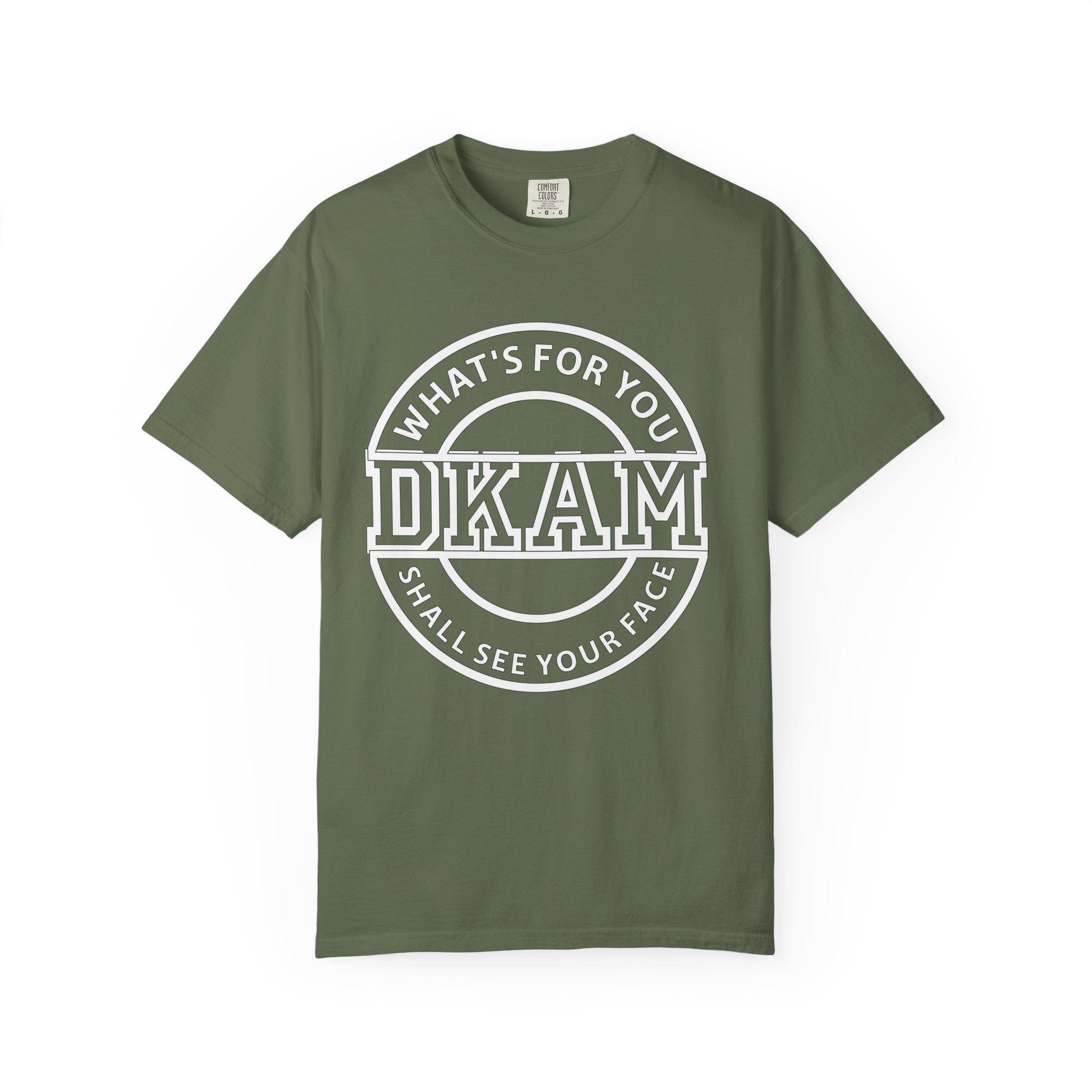 DKAM 'What's For You' Graphic T-Shirt — Minimal Circle Logo Tee