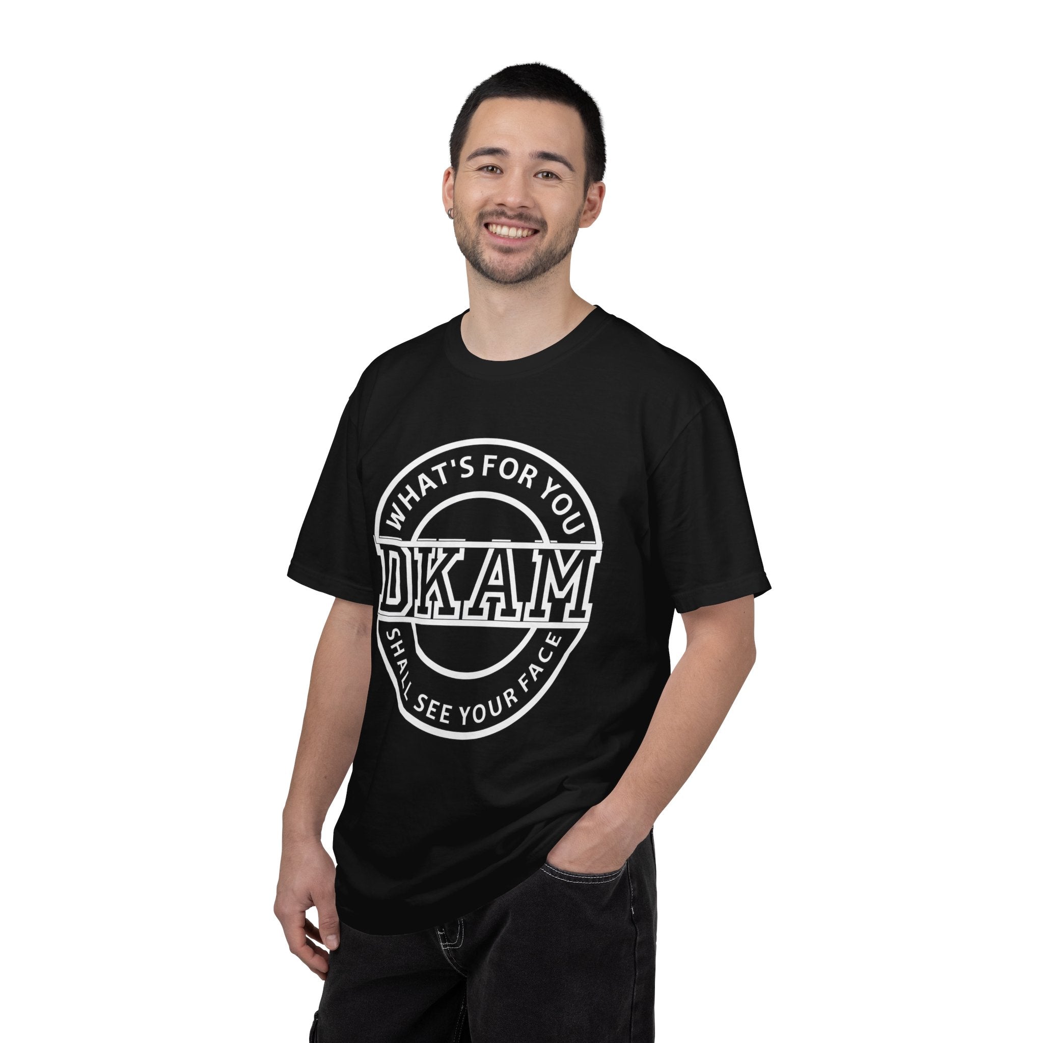 DKAM 'What's For You' Graphic T-Shirt — Minimal Circle Logo Tee