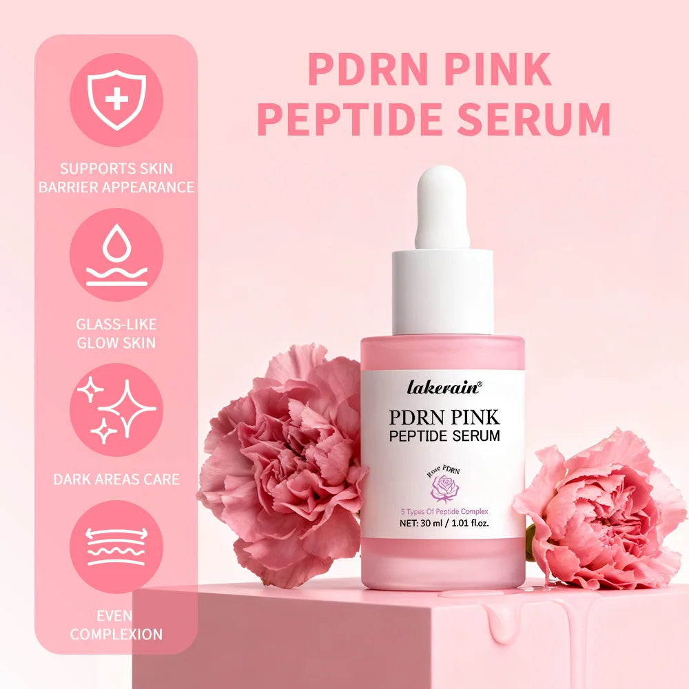 Salmon DNA PDRN Pink Peptide Serum Pink Glow Serum Remove Skin