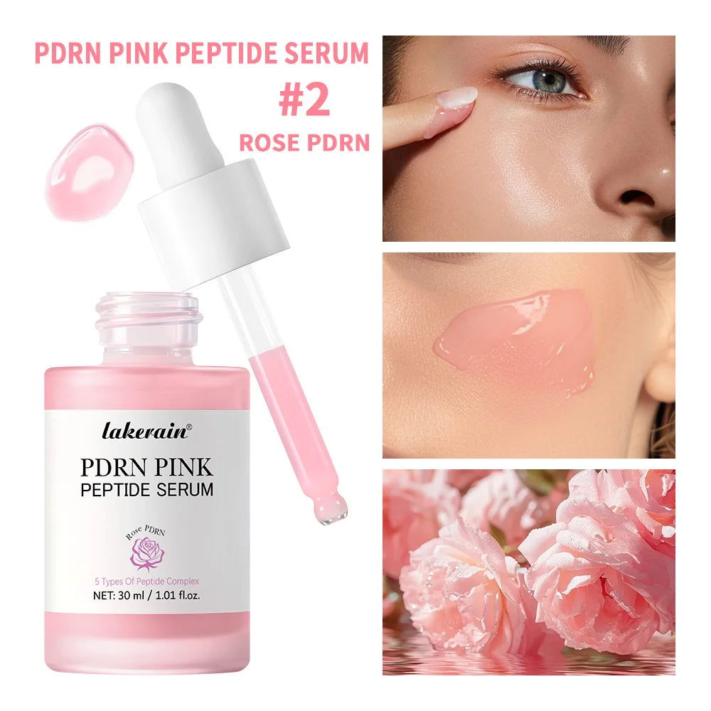 Salmon DNA PDRN Pink Peptide Serum Pink Glow Serum Remove Skin